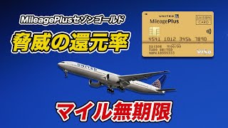 【高還元amp無期限】MileagePlusセゾンゴールドカード 陸マイラーにおすすめの1枚 [upl. by Kenlee]