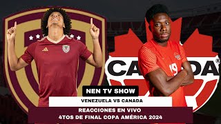 VENEZUELA vs Canadá  Reacciones EN VIVO  VINOTINTO Copa América [upl. by Nytsrik]