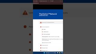 PLAYSTATION NETWORK WAS DOWN playstation sony [upl. by Philipson172]