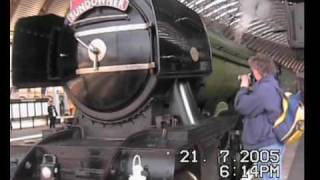 Flying Scotsman 4472 departs York with quotThe Sundownerquot [upl. by Niraj]