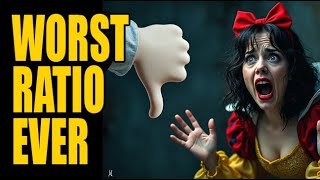 SNOW WHITE Trailer Breaks Records with Most Dislikes EVER Disney is DYING Rachel Zegler POISON [upl. by Goldy]