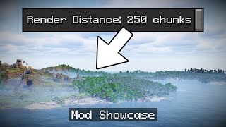 These Mods Increase amp Optimize your Render Distance in Minecraft [upl. by Adnilreh]