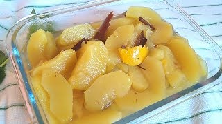 Un postre económico y de temporada  Compota de manzana casera  El Dulce Paladar [upl. by Retseh]