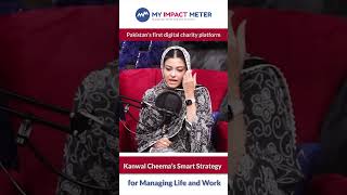 part 2  Kanwal Cheema Shares Her Easy Strategy for Success in Both Life and Career [upl. by Dine]