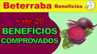 🍵 Benefícios da BETERRABA  Previne anemia protege o coração traz benefícios na gravidez e MAIS [upl. by Wiley833]