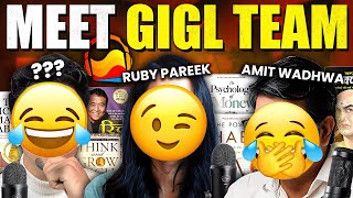 Meet GIGL Team  Amit Wadhwa Ruby Pareek Hemant Pant  GIGL [upl. by Ettelohcin723]