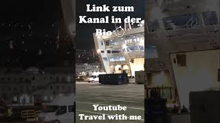 Anfahrt vom Po zur Fähre Genua YT Teaser wohnmobil automobile kastenwagen fähre [upl. by Freeborn]