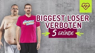 The BIGGEST LOSER sollte aus 5 Gründen verboten werden Coach Cecil [upl. by Yadrahc]