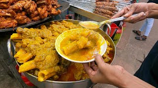 Mamun Vaiyer Nalli Nihari  Spicy Nalli NihariSoup with Paratha  Beef Nalli Nihari at Food Village [upl. by Elma]