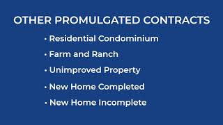 TX RE PL Promulgated Contracts 30hours Introduction to the Remaining Promulgated Forms [upl. by Egan]