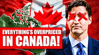 COSTLY Reasons Why Canada is So EXPENSIVE vs the USA [upl. by Enaled303]