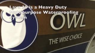 Waterproofing Roofs and Balconies  Owl Lava 20 Liquid Waterproofing System in Action [upl. by Fabe]