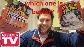 FLEX TAPE vs Gorilla Tape which one is better 9 [upl. by Newcomer]