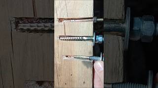 Anchor bolts operating principle Correct installation technique demonstration shorts diy anchor [upl. by Airasor442]