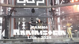 Rammstein  RAMM4 Live  2024 Tour Multicam 4k [upl. by Yodlem]