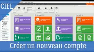 Création dun compte comptable dans Ciel Comptabilité [upl. by Caterina177]