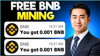 Free BNB Mining Site 🤑 no minimum withdraw [upl. by Jeffrey927]