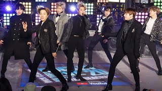 BTS 방탄소년단  Make it Right Boy with Luv Live on Dick Clarks New Years Rockin Eve 4K [upl. by Crissy607]