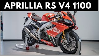 quotAprillia RS V4 1100 Factory Reviews  A Superbike Masterpiece [upl. by Golliner554]