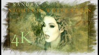 Sandra  Nights In White Satin Official 4K Video 1995 [upl. by Ani]