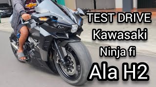 TEST DRIVE kalem2 NINJA 250 FULL CUSTOM H2 [upl. by Niattirb895]