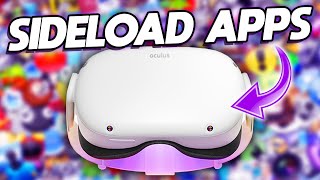 How To Sideload Games On Oculus Quest 2 [upl. by Venice296]