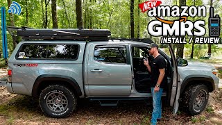 Truck Camper Build  NEW GMRS Radio Install amp Review  Amazon Overland Gear 2023 [upl. by Nwahsat]