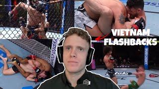 LUCAS TRACY watching his picks get KNOCKED OUT and SUBBED UFC VEGAS 89 [upl. by Lohcin]