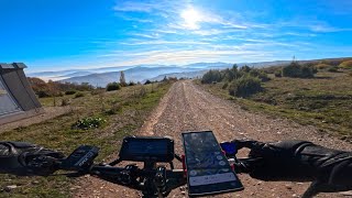 Dualtron Ultra 2 Descent down a large macadam slope [upl. by Carrnan]