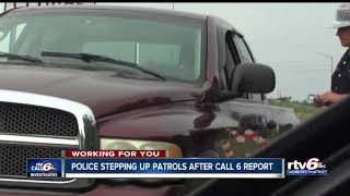 Police step up patrols following Call 6 report on drivers making dangerous turns off I65 [upl. by Htezil]