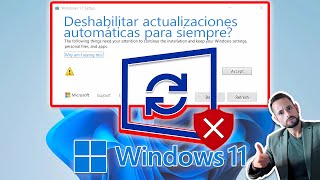 Cómo detener las actualizaciones automáticas en Windows 11 para siempre 🛑 [upl. by Adiela]