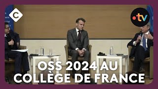 OSS 2024 au collège de France  ABC de Bertrand Chameroy  C à Vous [upl. by Ingra]