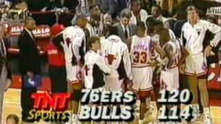 Bulls vs 76ers 02111990 12 [upl. by Alhahs466]