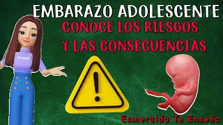 🛑Riesgos y Consecuencias del Embarazo Adolescente👶 [upl. by Blatman]