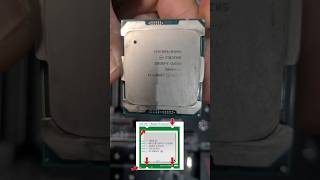 how to install an lga 2011 cpu i7 6800k [upl. by Airasor78]