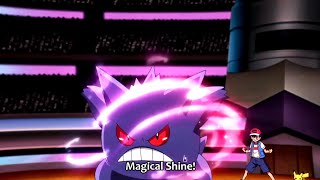 Ashs Gengar used Dazzling Gleam First time [upl. by Niwdla134]