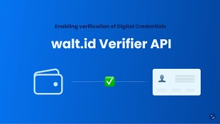 Verify Verifiable Credentials  Verifier API [upl. by Mosra788]