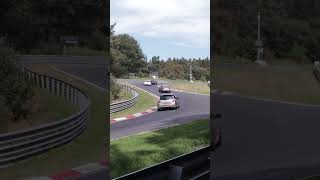 BMW e36 vs Renault Megane bmw vs e36 nurburgring nordschleife greenhell [upl. by Malony]