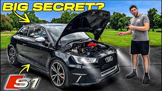 I BOUGHT THE UKS CHEAPEST CRASHED AUDI S1 BUT IT HAS A SECRET [upl. by Goody]