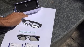 Transitions Lenses versus White Lenses side by side comparison under Sun in 3D 4K UHD [upl. by Einiffit]