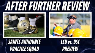 LSU vs USC Preview  Saints Add AllPro Returner Announce Practice Squad [upl. by Murray]