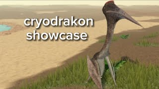 dinosaur world mobile ecosystem cryodrakon showcase [upl. by Libb]