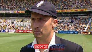 Nasser Hussain deciding to have a bowl at the Gabba [upl. by Bickart]