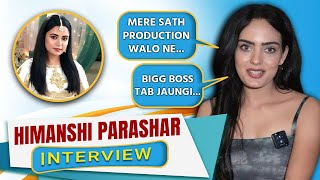 Himanshi Parashar Interview on Teri Meri Doriyaann Production House Row Vijayendra Kumeria amp Much [upl. by Eimma]