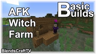 AFK Witch Farm  Minecraft Java [upl. by Sherrie43]