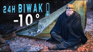 Draußen schlafen im Winter  Übernachtung bei 10°C ❄️ Bushcraft amp Outdoor [upl. by Charleen343]