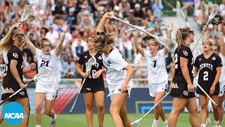 Northwestern vs Denver 2023 NCAA womens lacrosse semifinals highlights [upl. by Niret]