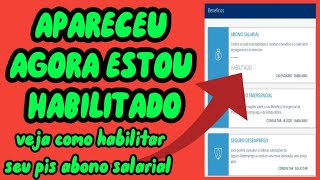 PIS NÃO HABILITADO CARTEIRA DIGITAL  COMO HABILITAR O PIS NA CARTEIRA DIGITAL [upl. by Reivax]