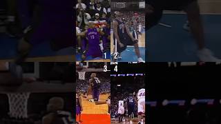 4 NBA Dunks That Made Vince Carter a Dunking Legend nba nbahighligths [upl. by Blaine2]