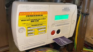 How to check your credit on a pre paid Landis GYR electricity meter [upl. by Itteb]